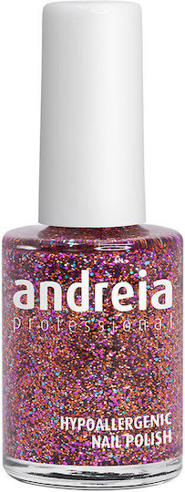 Andreia Professional Hypoallergenic Glitter Βερνίκι Νυχιών Πολύχρωμο 153 14ml