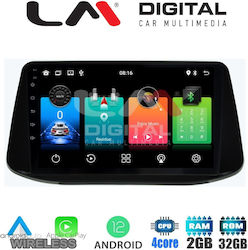 LM Digital Car-Audiosystem 2DIN (Bluetooth/USB/WiFi/GPS) mit Touchscreen 9"