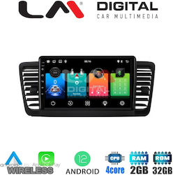 LM Digital Car Audio System for Subaru Legacy / Outback 2002+ (Bluetooth/USB/WiFi/GPS) with Touch Screen 9"