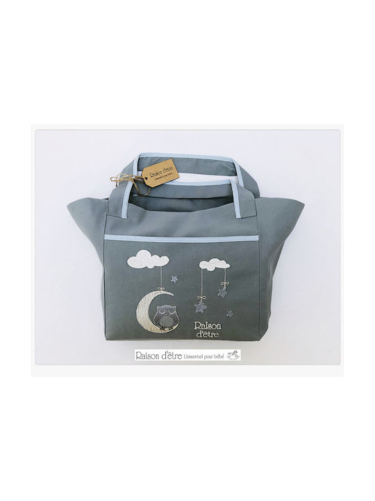 Cosmetics basket Blue Dreamy Owl Raison D'etre