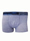 Apple Boxer Ανδρικό Μποξεράκι Grey / Blue