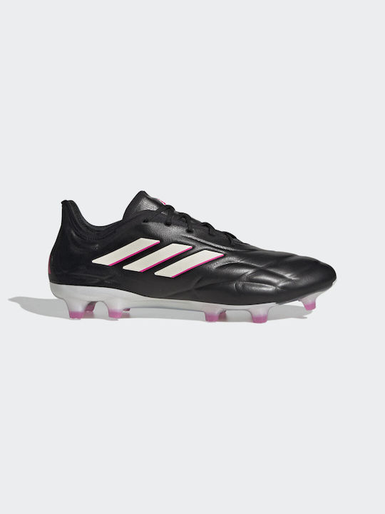 Adidas Copa Pure.1 FG Χαμηλά Ποδοσφαιρικά Παπούτσια με Τάπες Core Black / Zero Metalic / Team Shock Pink 2