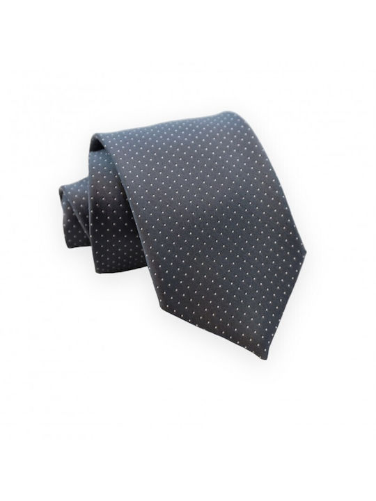 Grey Polka Dot Tie 8cm.