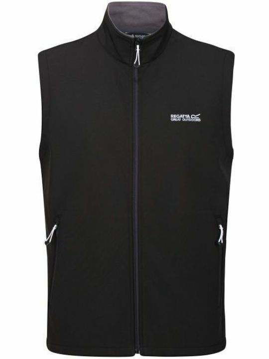 Bradwell III Sleeveless Jacket Softshell Waterproof and Windproof Black