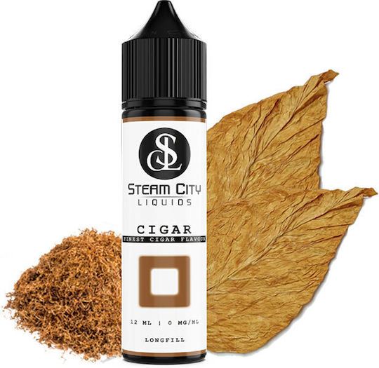 Steam City Flavor Shot Cigar 12ml/60ml 1Stück Cigar