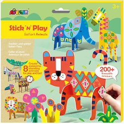 Avenir Αυτοκόλλητα Stick'N'Play - Safari Animals