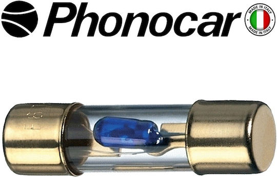 Phonocar Set Auto-Sicherungen Glas-Rundsicherungen 4Stück