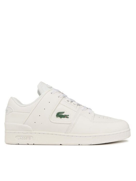 Lacoste Court Cage 0721 1 Sma Ανδρικά Sneakers Λευκά