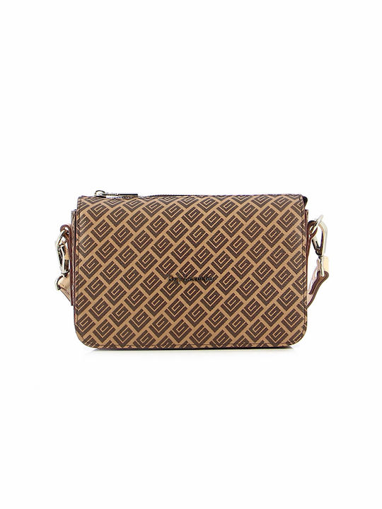 Guy Laroche Din piele Geantă de damă Crossbody Tabac maro