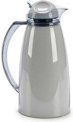 Aria Trade Jug Thermos Plastic Gray 1lt with Handle