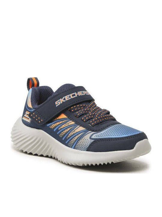 BOUNDER Kids Sneakers with Scratch Navy Blue