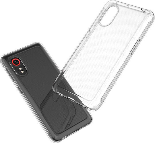 1mm Umschlag Rückseite Silikon 1mm Transparent (Galaxy Xcover 5)