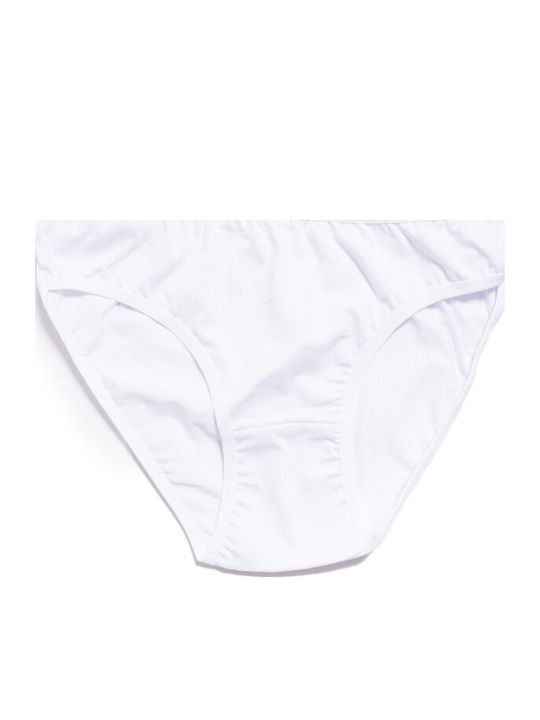 Comfort Βαμβακερό Γυναικείο Slip Λευκό