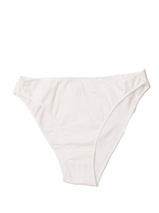 Fay Lingerie Βαμβακερό Γυναικείο Slip Λευκό