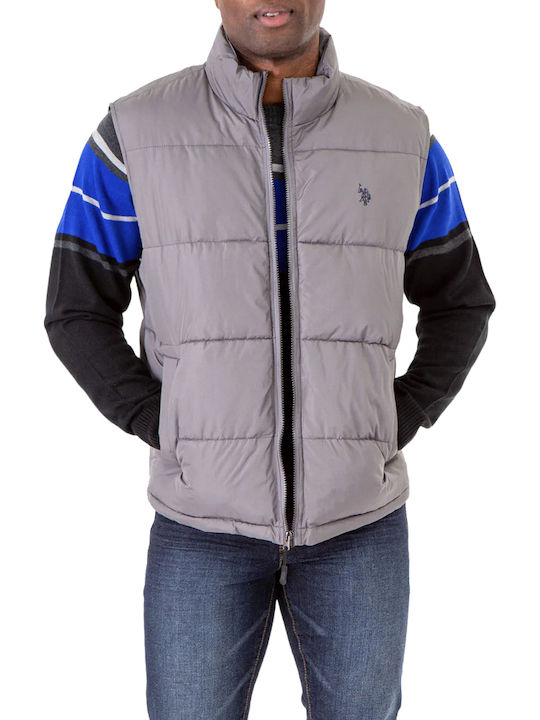 U.S. Polo Assn. Assn Безръкавно Puffer Сиво Мъж...