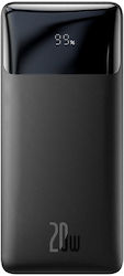 Baseus Bipow Overseas Edition 20000mAh 20W Μαύρο