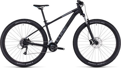 Cube Aim Race 29" 2023 Black Mountain Bike with 16 Speeds and Hydraulic Disc Brakes