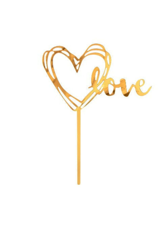 Acrylic Cake Topper Love