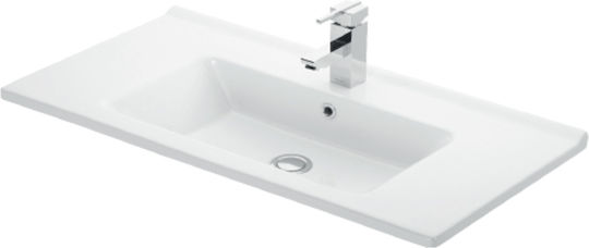 Martin Etna 85 Eingelassenes Waschbecken Porzellan 85x45cm Porcelain