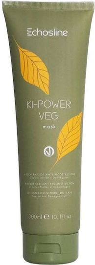 Echos Line Ki Power Veg Hair Mask for Hydration with Clay 300ml
