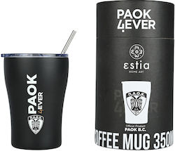 Estia Coffee Mug Save The Aegean 350ml PAOK BC Edition Estia Coffee Mug Save The Aegean 350ml PAOK BC Edition