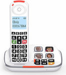 SwissVoice Xtra 2355 Ασύρματο Τηλέφωνο για Ηλικιωμένους με Aνοιχτή Aκρόαση Λευκό
