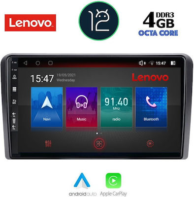 Lenovo Car Audio System for Opel Zafira / Corsa / Tigra / Vectra / Combo / Antara Toyota Celica / Hilux / Prius / RAV 4 / Urban Cruiser / Verso / Yaris 2004-2014 (Bluetooth/USB/AUX/WiFi/GPS/CD) with Touch Screen 9"