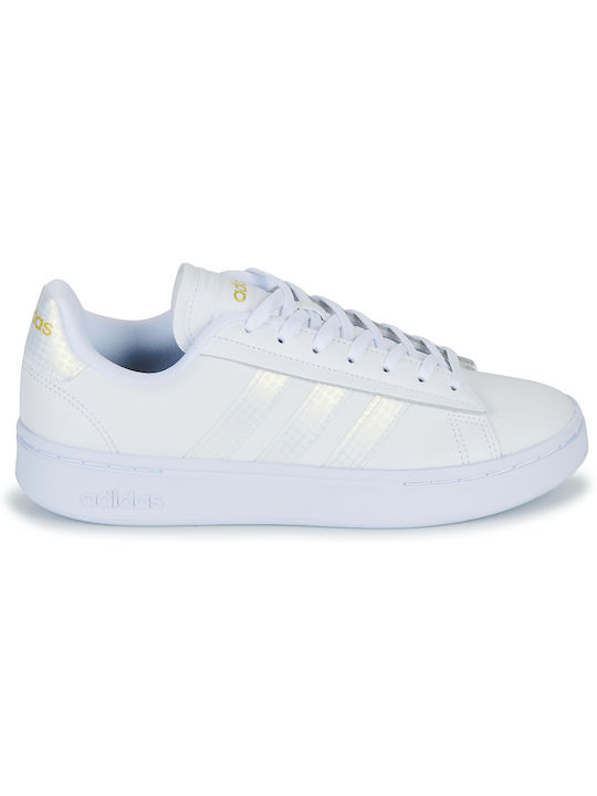 Adidas Grand Court Alpha Γυναικεία Sneakers Λευκά