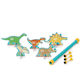 Scratch Europe Spielzeug Zielübungen Dinosaurier