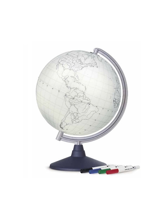 Cosmic Glob pământesc cu Diametru 30 cm și Înălțime 42.5 cm Νο 6B Alb