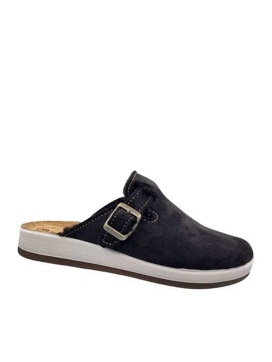 Inblu Winter Women's Slippers with Fur Black