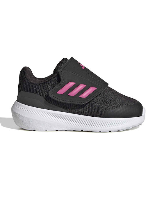 Adidas Αθλητικά Παιδικά Παπούτσια Running Runfalcon 3.0 AC I με Σκρατς Μαύρα