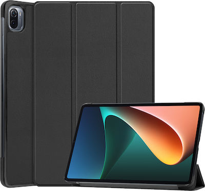 Sonique Smartcase Slim Flip Cover Δερματίνης Ανθεκτική Μαύρο (Xiaomi Pad 5 / 5 Pro 11")