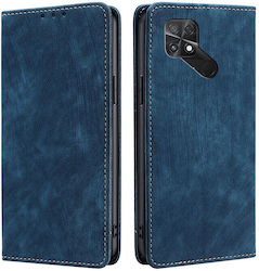 RFID Synthetic Leather Book Blue (Poco C40)