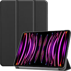 Sonique Smartcase Slim Flip Cover Piele artificială Rezistentă Negru (iPad Pro 2020 12.9" / iPad Pro 2021 12.9")