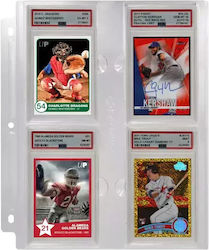 Ultra Pro Card Pages 4-Pocket Standard Size
