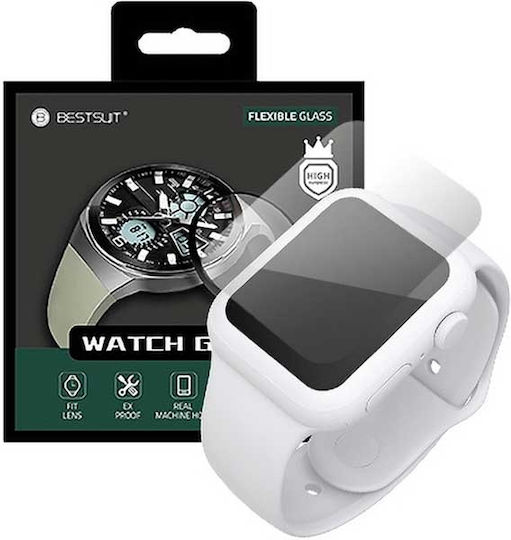 Bestsuit Flexible Hybrid Tempered Glass for the Apple Watch 41mm 1pcs