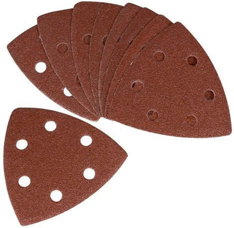 Ferm Delta-Schleifblatt mit Löchern Set 10Stück