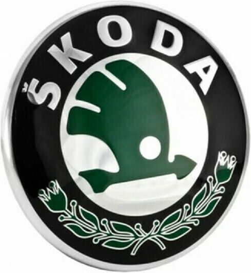 Skoda 5550 Car Brand Logo Skoda Logo 90mm