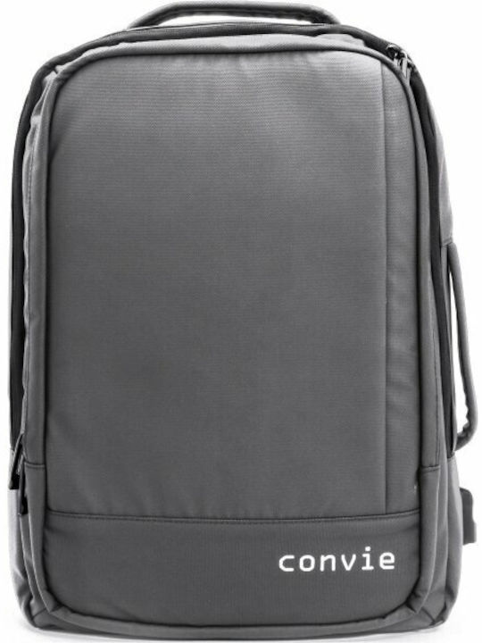 Convie Convie YSC-1905-1 Τσάντα Πλάτης για Laptop 15.6" σε Γκρι χρώμα