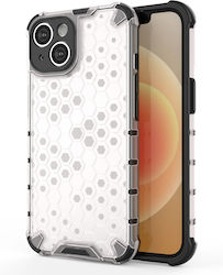 Hurtel Honeycomb Coperta din spate Sintetic Transparent (iPhone 14)