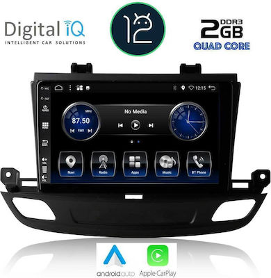 Digital IQ Sistem Audio Auto pentru Opel Insemnări 2018+ (Bluetooth/USB/AUX/WiFi/GPS/Apple-Carplay/Partitură) cu Ecran Tactil 9"