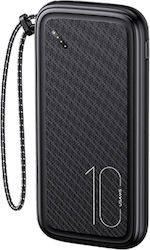 Usams PB56 Power Bank 10000mAh με 2 Θύρες USB-A...