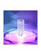 Led7 Rose Dekorative Lampe Transparent