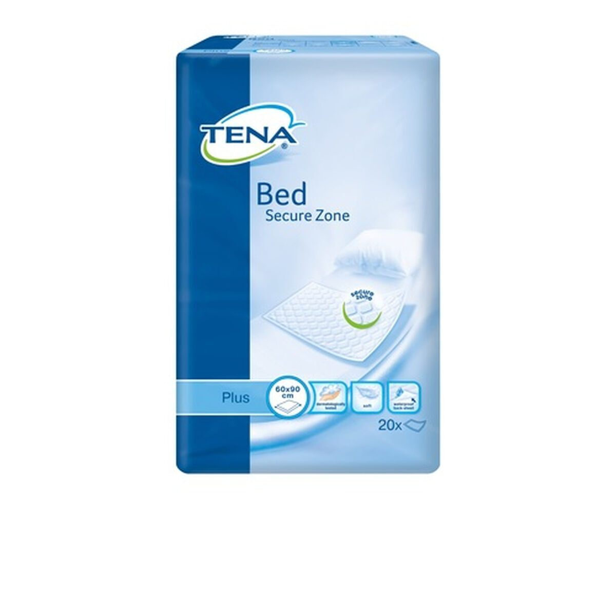 Tena Bed Secure Zone Plus Υποσέντονα Ακράτειας 60x90cm 20τμχ Skroutz.gr