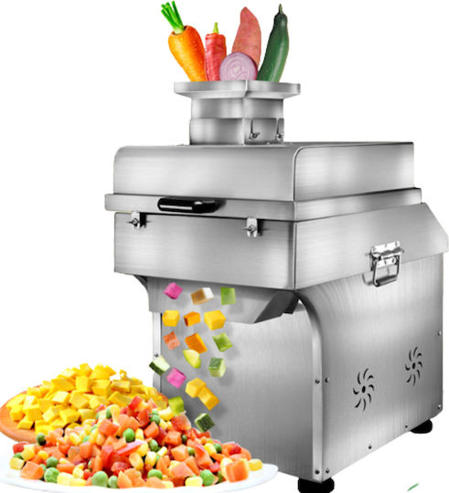 Prochef QD-20 Κόφτης Λαχανικών / Φρούτων 750W Ασημί