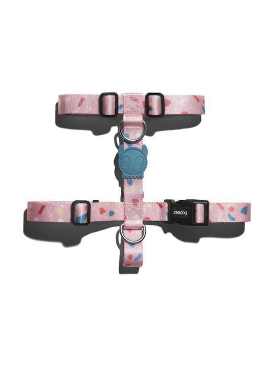 Zee-Dog Ham pentru câini H-Harness Terrazo Roz ...