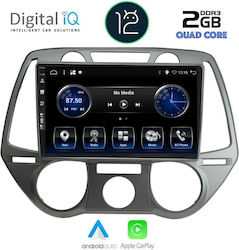 Digital IQ Ηχοσύστημα Αυτοκινήτου για Hyundai i20 2008-2012 με A/C (Bluetooth/USB/AUX/WiFi/GPS) με Οθόνη Αφής 9"