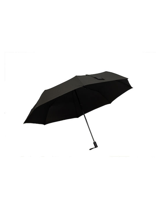 Guy Laroche Automat Umbrelă de ploaie Compact Neagră