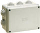 Marlanvil Surface Mounted Electrical Box Branching Watertight IP65 in Beige Color